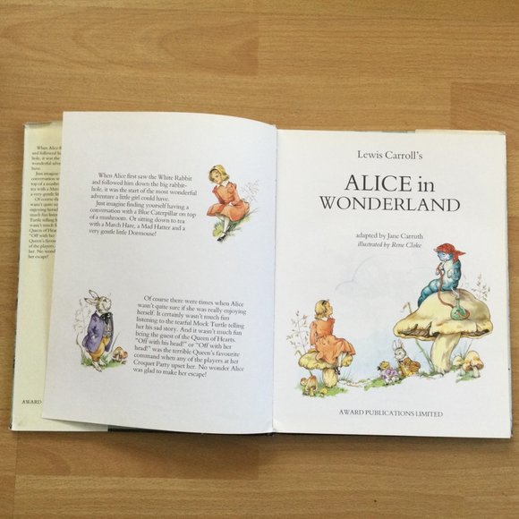 Alice In Wonderland 1992 Rene Cloke Illustrations HC - Picture 5 of 11